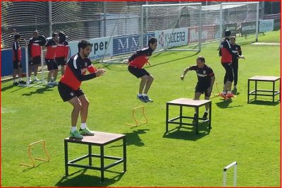 Entrenamiento Fuerza Atlético de Madrid