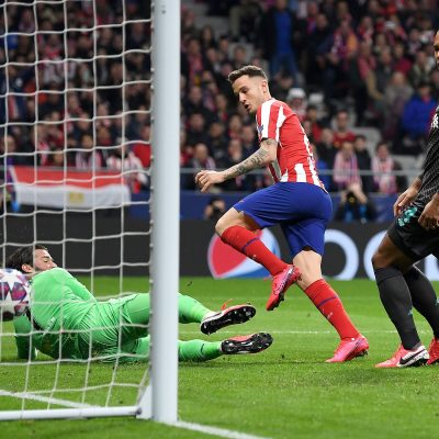 Gol Saúl Ñiguez. Atlético Madrid 1 - Liverpool 0. Champions League 19/20