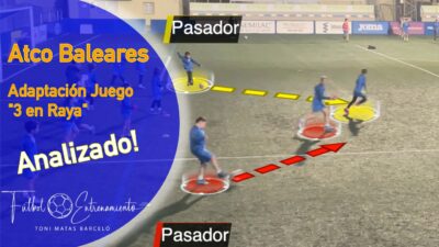«3 en Raya» – Velocidad & Técnico a través de la adaptación del famoso juego de mesa al Fútbol Base
