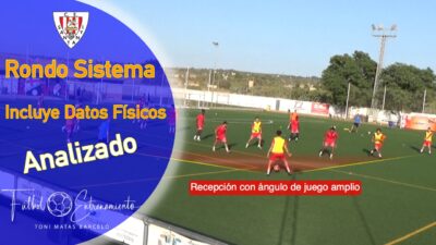 Rondo Sistema en espacio Octogonal. Ejercicio Entrenamiento Fútbol. Quico Alabat y Toni Matas