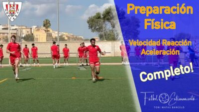Velocidad Reacción & Aceleración en el MD-1. Preparación Física del Futbolista