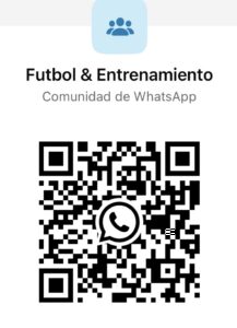 Grupo de Whatsapp Fútbol & Entrenamiento. Comunidad dedicada a los Ejercicios de Entrenamiento de Fútbol. Toni Matas Barceló
