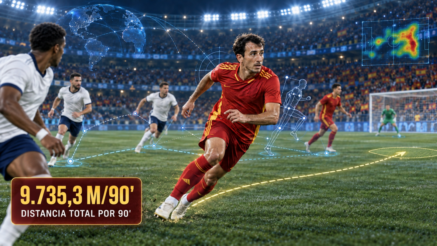 Estudio y análisis de datos del Mundial 2026. Estudio y Análisis compartivo entre Messi, Mbappé, Bellingham y Oyarzábal. Toni Matas Barceló.